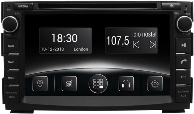 

Автомагнітола штатна Gazer CM5007-ED для Kia Ceed (ED) 2007-2012