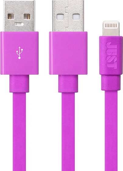 

Кабель синхронізації Just Freedom Lightning USB Cable (LGTNG-FRDM-PNK) Pink