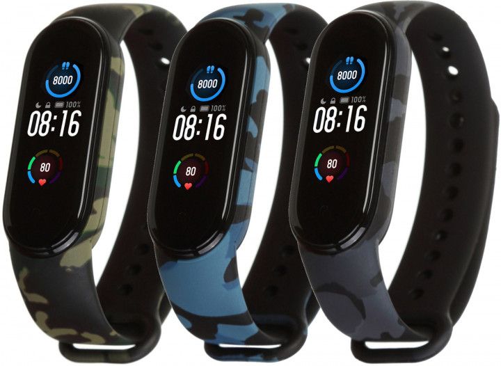 

Комплект ремешков ArmorStandart для Xiaomi Mi Band 5 (ARM57050) Khaki