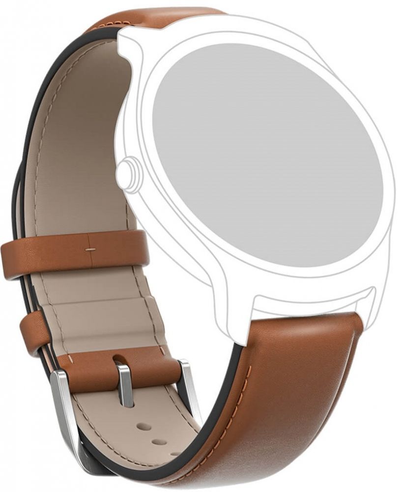 

Кожаный ремешок MOBVOI TicWatch E/C2 Leather Strap 20mm Brown