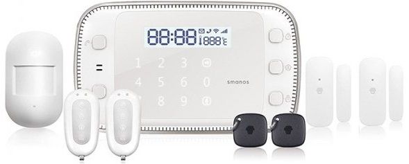 

Комплект сигналізації Smanos GSM/SMS/RFID Touch Alarm System (X500)