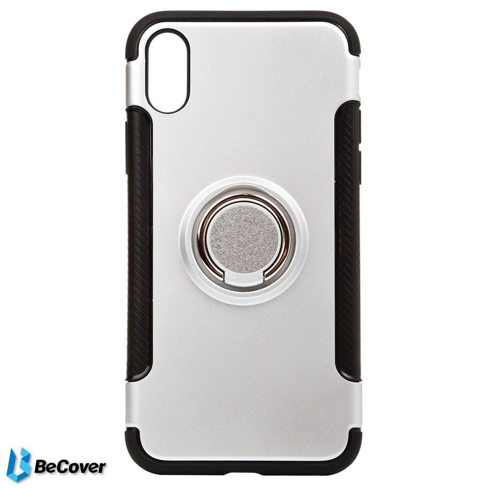 

Панель BeCover Magnetic Ring Stand для Apple iPhone X Silver (BC_701785)