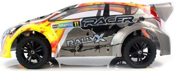 

Модель автомобіля Himoto Ралійна RallyX E10XR Brushed 1:10 2.4 ГГц Gray