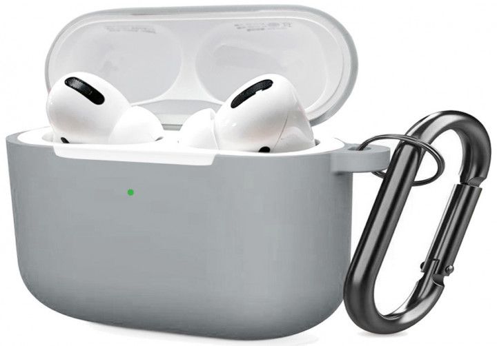 

Чехол для наушников Armorstandart Hang Case для Apple Airpods Pro (ARM56059) Light Grey