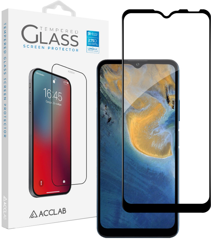

Захисне скло ACCLAB Full Glue ZTE Blade A51/Blade A71 (1283126515712) Black
