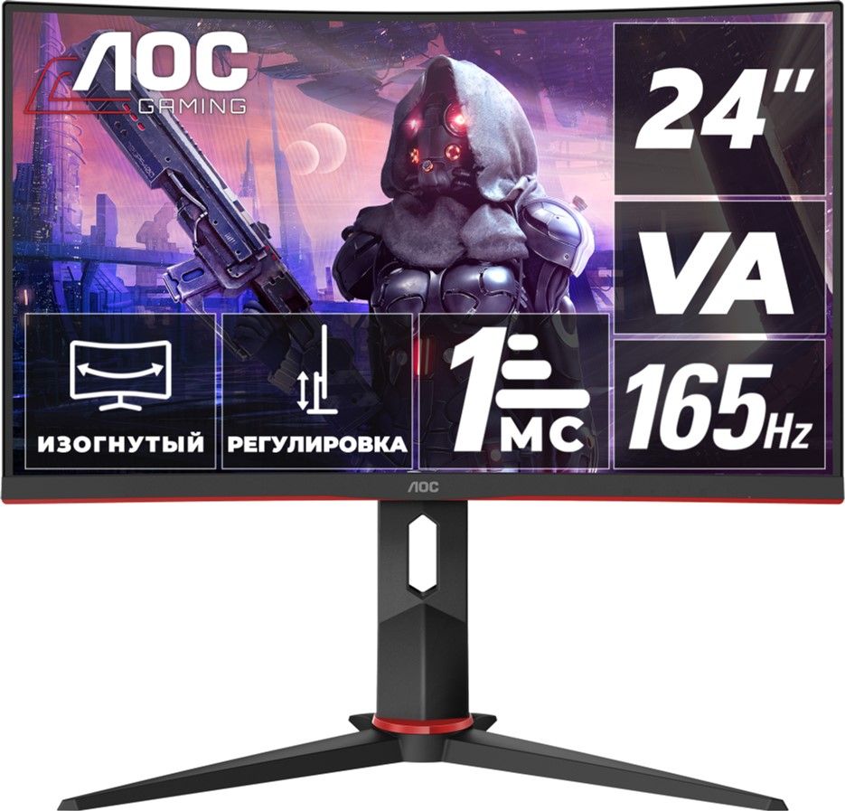 

Монітор AOC C24G2U/BK