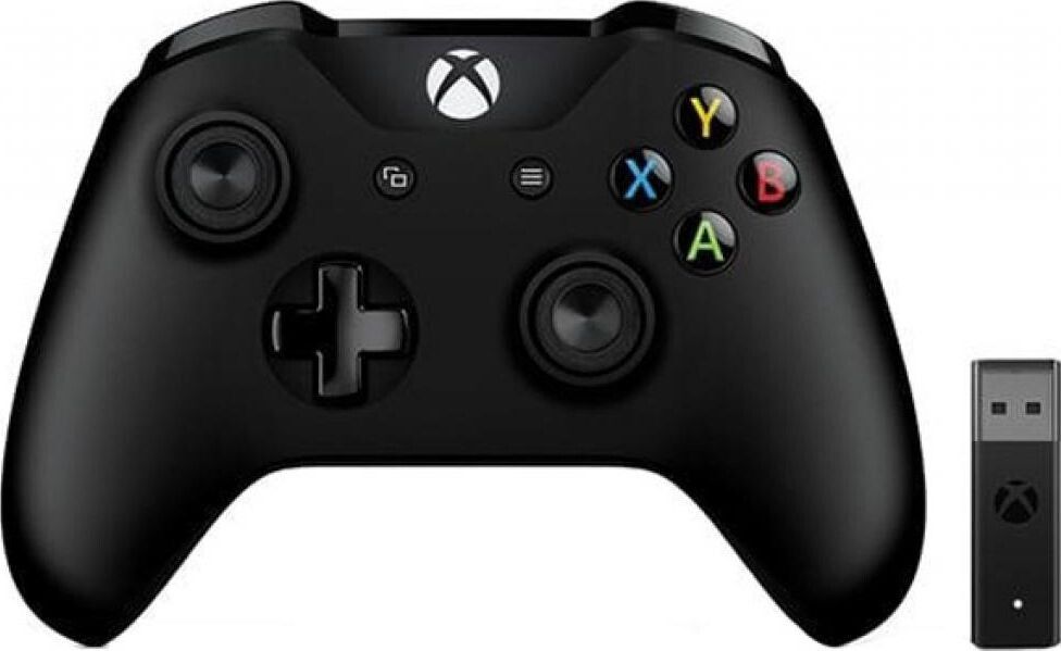 

Беспроводной геймпад Microsoft Xbox One Controller + Wireless Adapter for Windows 10 (4N7-00003) Black