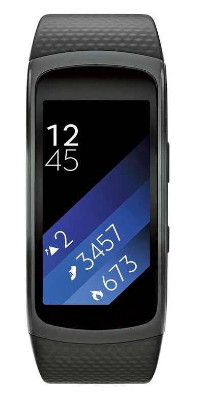 

Фитнес-трекер Samsung Gear Fit 2 (SM-R3600DAASEK) Dark Gray