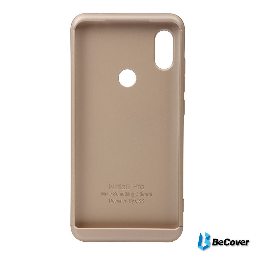 

Панель BeCover Super-protect Series для Xiaomi Redmi Note 6 Pro (703082) Gold