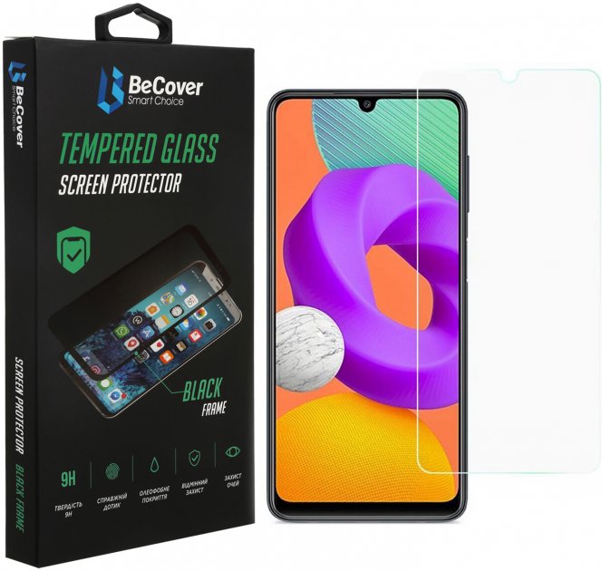 

Захисне скло BeCover Crystal Clear Glass для Samsung Galaxy M22 SM-M225 (706908)