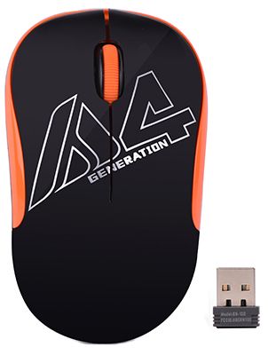 

Миша A4Tech G3-300N Wireless (4711421931687) Black/Orange