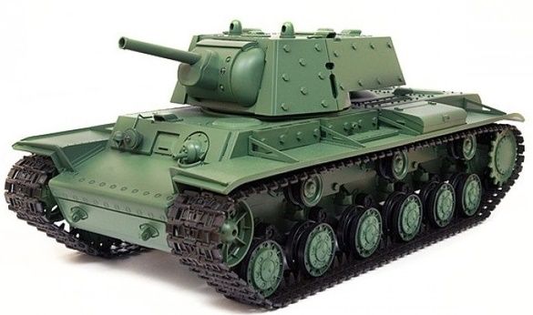 

Танк р/у Heng Long КВ-1 2.4GHz с пневмопушкой и дымом (HL3878-1) (2711385816794)