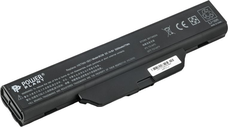 

Акумулятор PowerPlant для HP 6720 Black (14.8V/5200mAh/6Cells) (NB00000148)