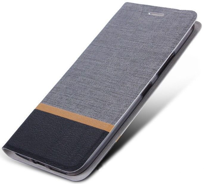 

Чохол Book Cover Leather Huawei Mate10 Lite Canvas Gray