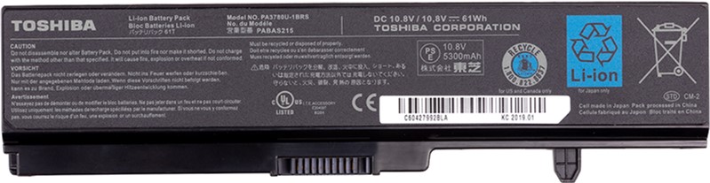 

Акумулятор для ноутбуків Toshiba Satellite T130 (PA3780U-1BRS, TA3780LH)