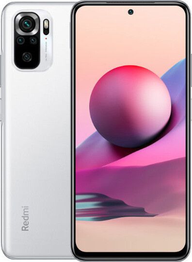 

Смартфон Xiaomi Redmi Note 10S 6/64GB (MZB08Y3EU) White
