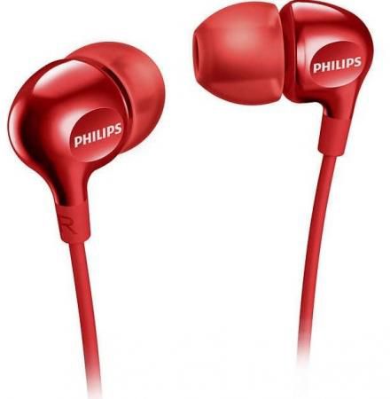 

Навушники Philips SHE3555RD/00 Mic Red