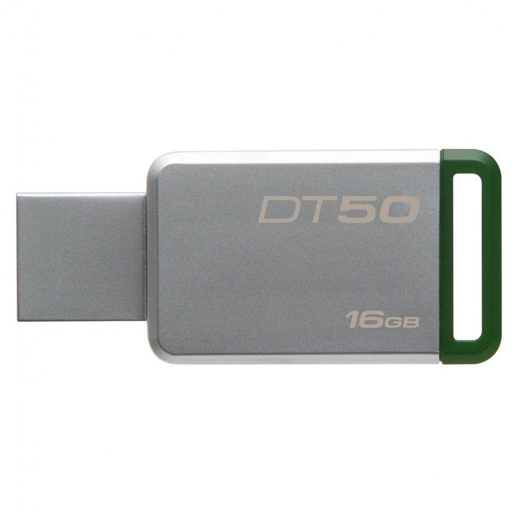 

USB флеш накопитель Kingston DataTraveler 50 16GB Green (DT50/16GB)