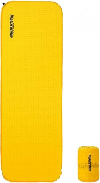 

Килимок самонадувний Naturehike C034 NH19Q034-D 30 мм Розмір L (6927595735022) Жовтий