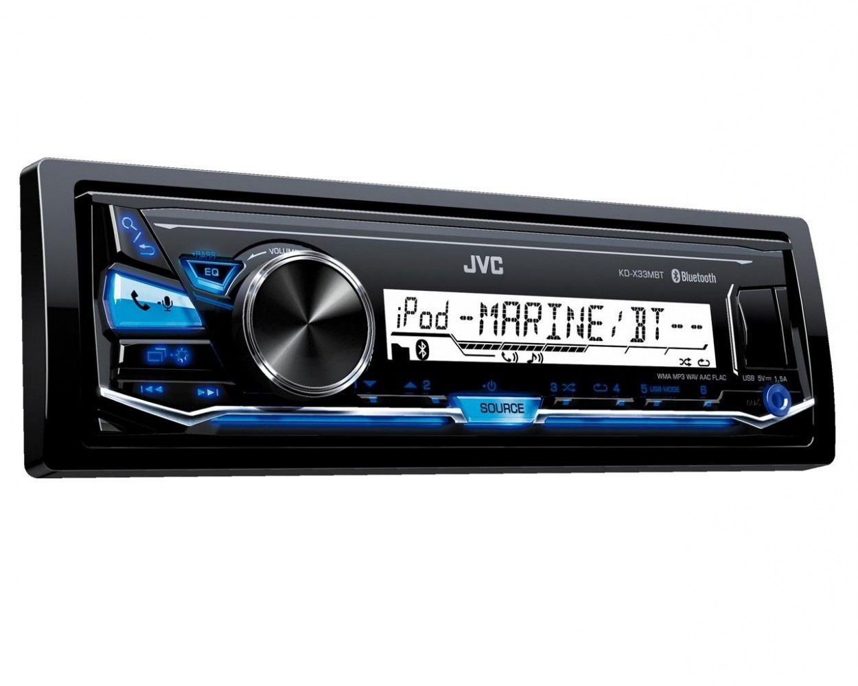 

Автомагнітола JVC KD-X33MBTE