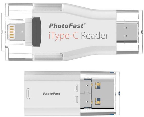 

Картридер PhotoFast iOS microSD iTypeC Reader (IOS MICROSD ITYPEC READER)