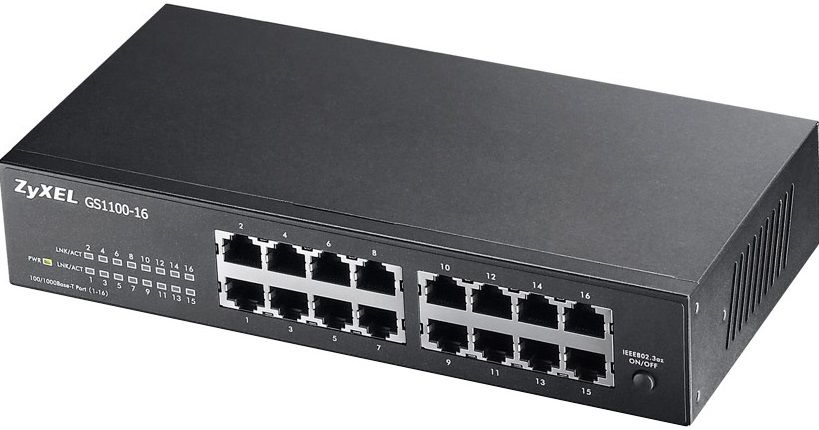 

Комутатор Zyxel GS1100-16 (GS1100-16-EU0102F)