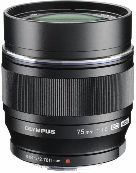 

Об'єктив Olympus M.Zuiko Digital ED ET-M7518 75mm 1:1.8 Black (V311040BE000)