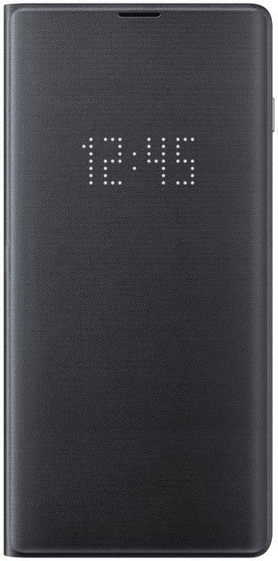 Акція на Чехол-книжка Samsung LED View Cover для Samsung Galaxy S10 Plus (EF-NG975PBEGRU) Black від Територія твоєї техніки