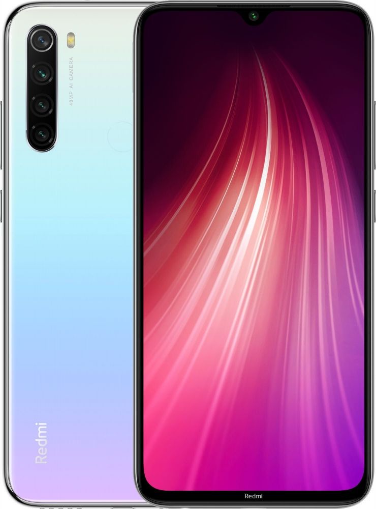

Смартфон Xiaomi Redmi Note 8 4/64GB Moonlight White