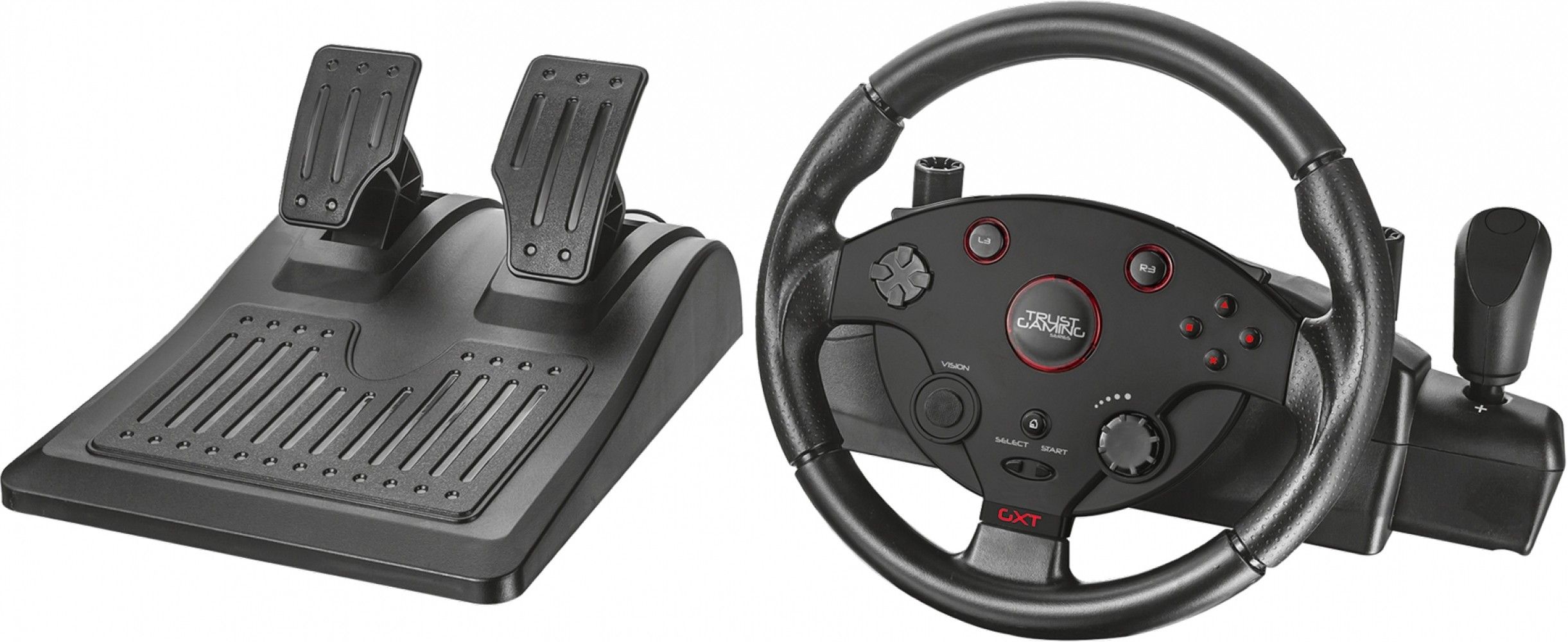 

Проводной руль Trust GXT 288 Racing Wheel PC/PS3 Black (20293)