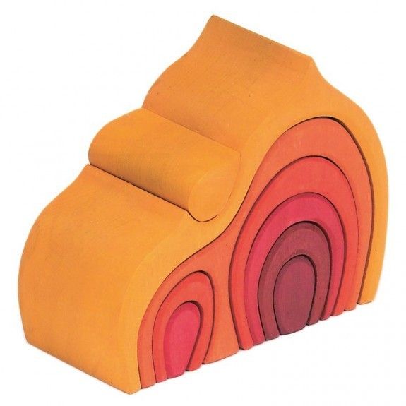 

Конструктор деревянный Nic Дом Габли большой (NIC523032) Yellow