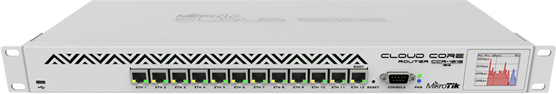 Акция на Маршрутизатор MikroTik CCR1016-12G от Територія твоєї техніки