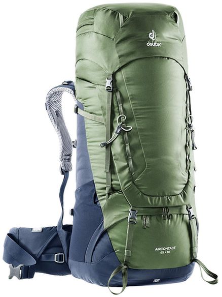 

Рюкзак Deuter Aircontact 65 + 10 SL (3320519 2325) Khaki-navy