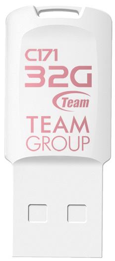 

USB флеш накопичувач Team C171 USB 2.0 32GB (TC17132GW01) White