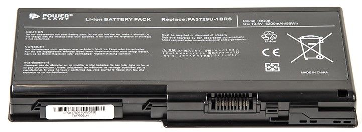 

Аккумулятор PowerPlant для ноутбуков TOSHIBA Satellite P505 (PA3729U-1BRS, TAP505LH) 10.8V 5200mAh