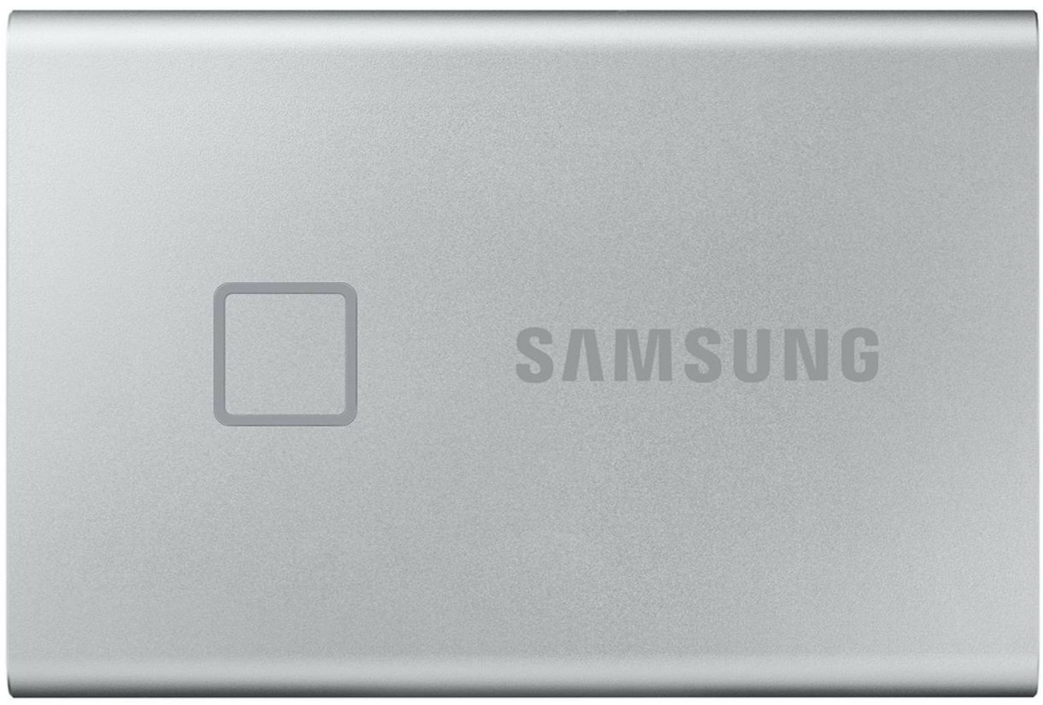 

Жорсткий диск Samsung Portable SSD T7 TOUCH 1TB USB 3.2 Type-C (MU-PC1T0S/WW) External Silver