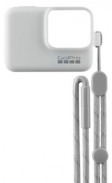 

Силіконовий чохол з ремінцем GoPro Sleeve+Lanyard (ACSST-002) White
