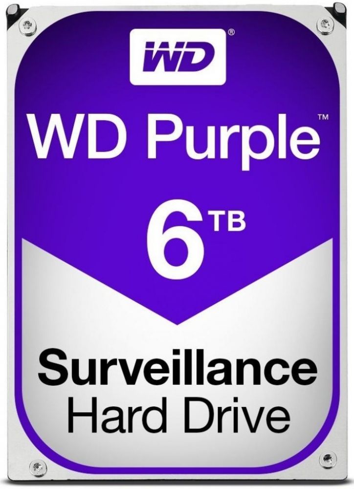 

Жорсткий диск Western Digital Purple 6TB 64MB 5400rpm WD60PURZ 3.5 SATA III