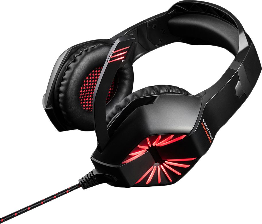 Акция на Навушники Modecom MC-839 Sword Volcano Gaming Series (S-MC-839-SWORD) Black-Red от Територія твоєї техніки