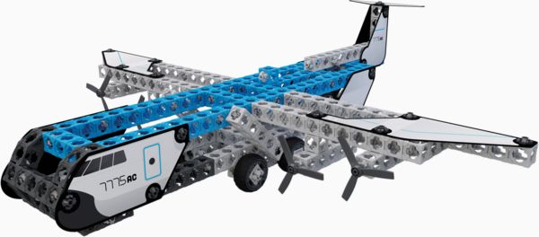 

Конструктор Twickto Aviation # 1 318 елемента (15073820) (8719632510130)