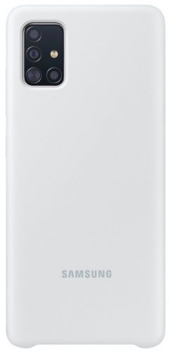 

Накладка Samsung Silicone Cover для Samsung Galaxy A71 (EF-PA715TSEGRU) Silver