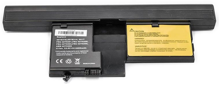 

Аккумулятор PowerPlant для ноутбуков IBM/LENOVO ThinkPad X60 (40Y8314) 14.4V 5500mAh (NB480524)