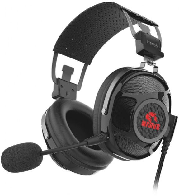 

Навушники Marvo HG9053 Red-LED 7.1 Black