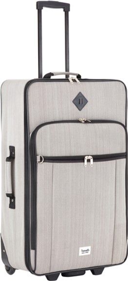 

Валіза на коліщатах TravelZ Hipster (M) (927278) Grey