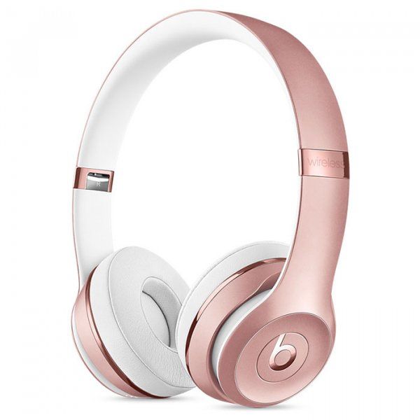 Акція на Наушники Beats Solo 3 Wireless Headphones Rose Gold (MNET2ZM/A) від Територія твоєї техніки