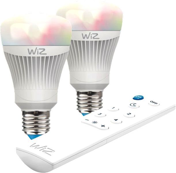 

Умная лампочка с пультом управления WIZ Е27 806Im 2200-6500K 2 шт (WZ0126082)