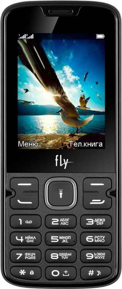 Акція на Мобільний телефон Fly FF250 Black від Територія твоєї техніки