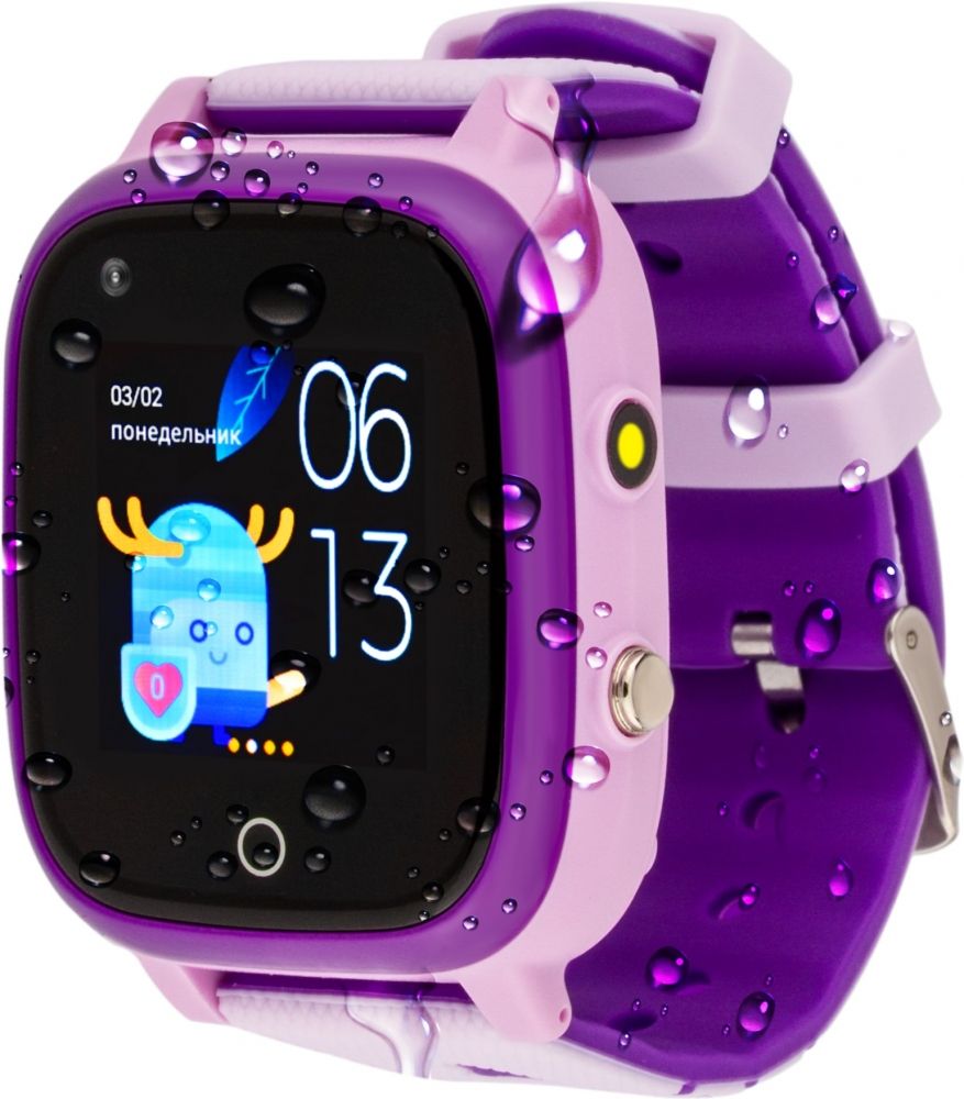 

Смарт-годинник Amigo GO005 Splashproof 4G WIFI Thermometer (dwswgo5prpl) Purple