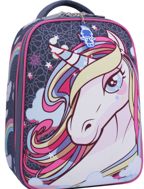 

Рюкзак школьный AIRON Bagland Turtle 17 л. 13466 (серый 511)