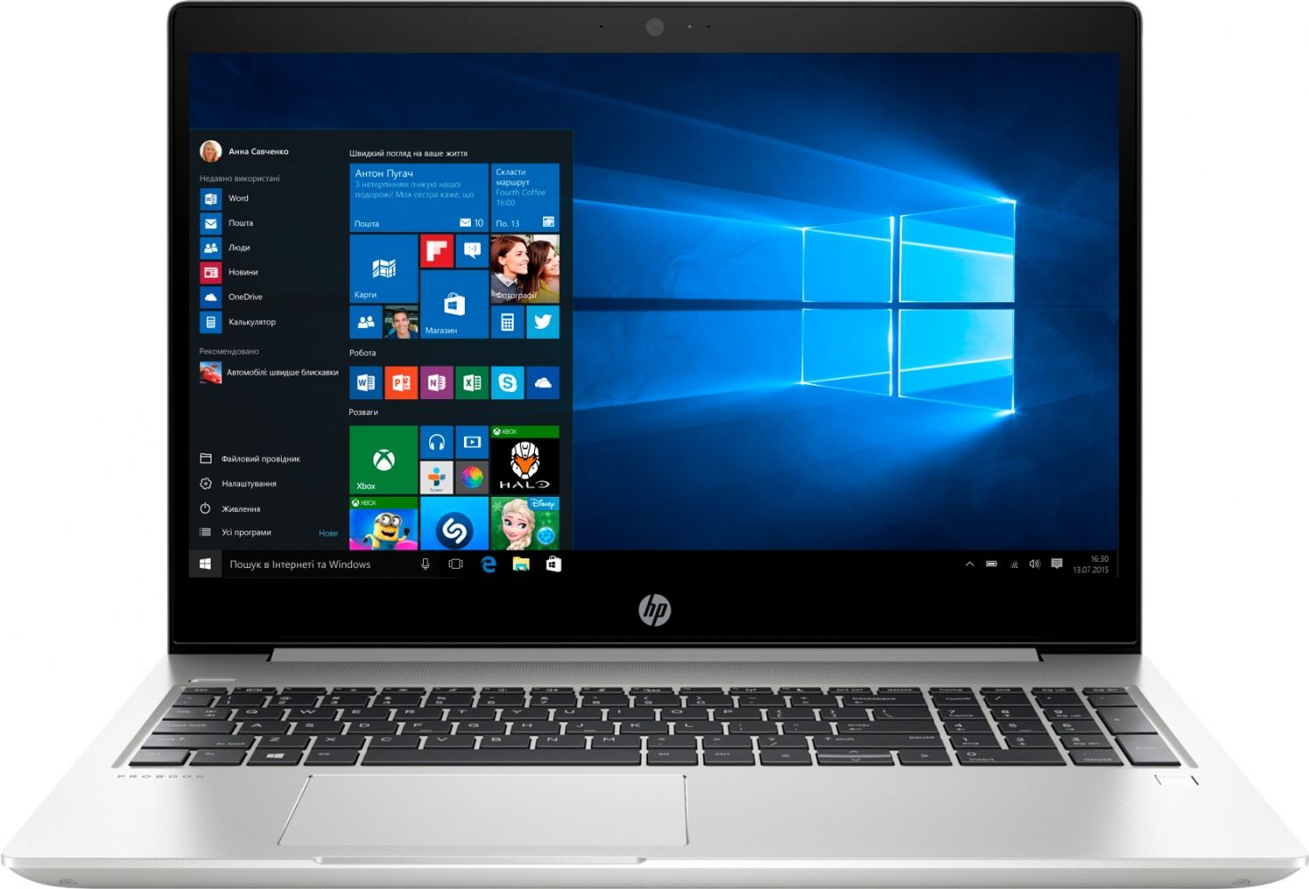 

Ноутбук HP ProBook 455R G6 (5JC17AV_V2) Pike Silver
